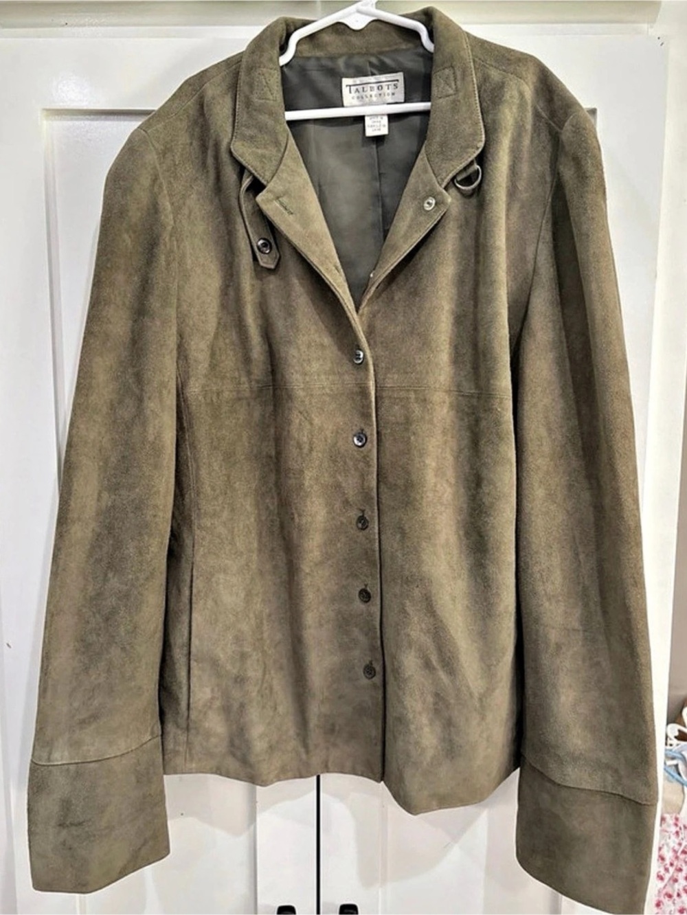 Talbots Collection leather jacket Leather Jacket in Brown Size m Like New